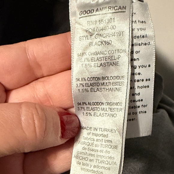 Good American Size 18 Gray Jeans - Picture 4 of 5